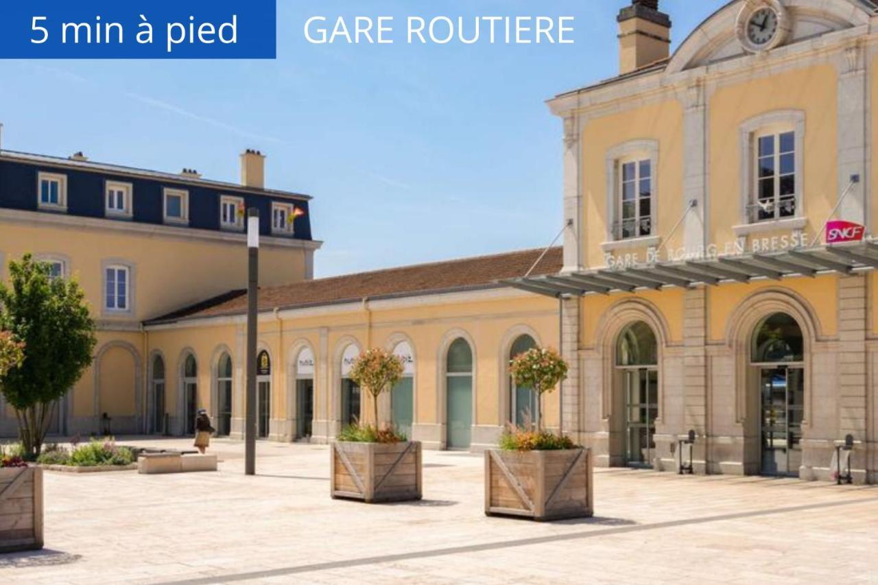 Appartement T2 Gdx Privilege - Bourg En Bresse - Centre Ville & Gare ภายนอก รูปภาพ