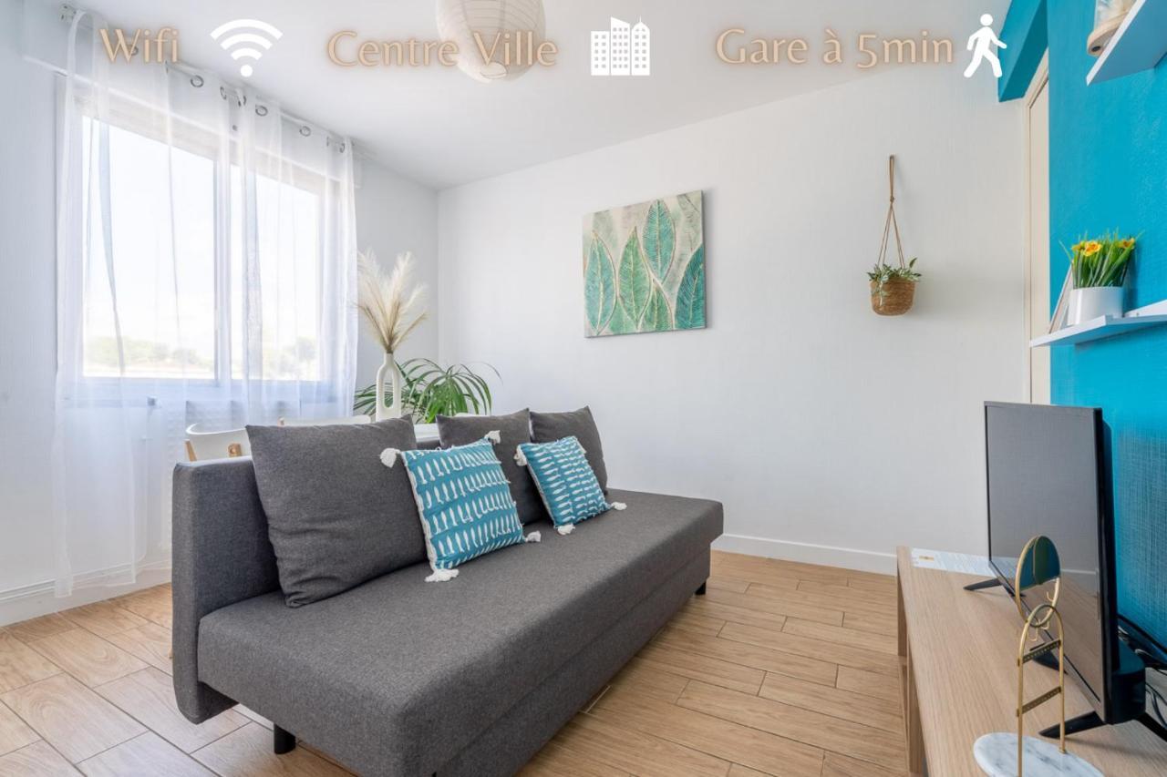 Appartement T2 Gdx Privilege - Bourg En Bresse - Centre Ville & Gare ภายนอก รูปภาพ
